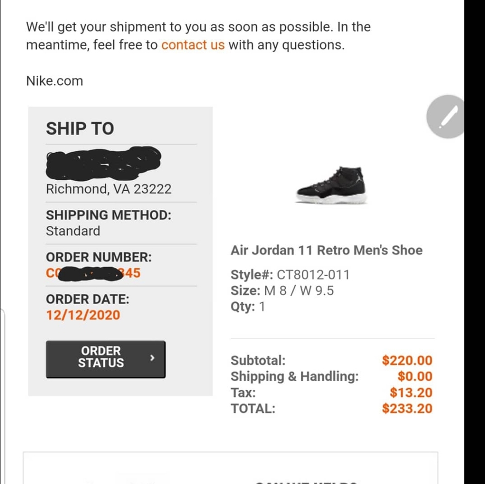 Jordan jubilee mens size 8